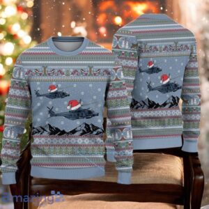 German Navy SEA TIGER Christmas Knitted Sweater Christmas sweater