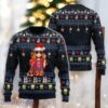 Hippie Girl Ugly Christmas Sweater Christmas Sweater