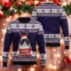 Love Cat Ugly Christmas Sweater Cat Christmas Happy Holiday Xmas Gift
