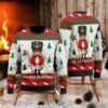 Nuts About The Holidays Ugly Christmas Sweater Funny Nut Cracking Squad Holiday All Over Print 3D Sweater