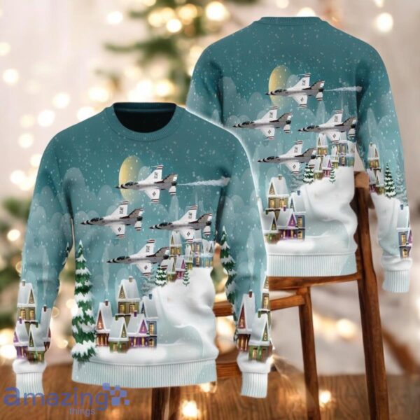US Air Force Thunderbirds Ugly Christmas Sweaters Ugly Sweater Gift Happy Holiday Xmas Gift US Air Force Thunderbirds Ugly Christmas Sweaters Ugly Sweater Gift Happy Holiday Xmas Gift