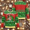 Yippy Ki Yay Christmas Ugly Sweater Funny Die Hard Action Movie Holiday Sweater